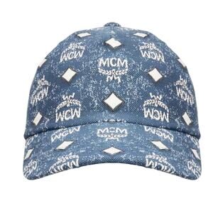 MCM Vintage Monogram Jacquard Baseball Cap